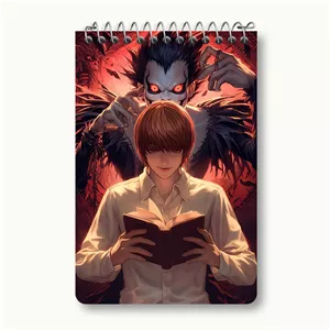 دفتر یادداشت خندالو طرح انیمه دفترچه مرگ (Death Note)