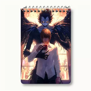 دفتر یادداشت خندالو طرح انیمه دفترچه مرگ (Death Note)