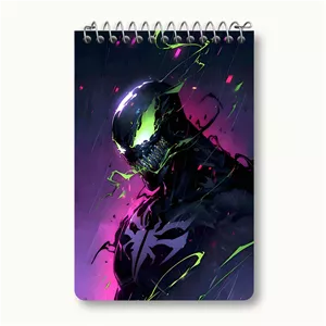 دفتر یادداشت خندالو طرح ونوم (Venom)