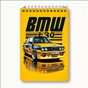 دفتر یادداشت خندالو طرح بی ام دبلیو (BMW)