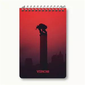 دفتر یادداشت خندالو طرح ونوم (Venom)