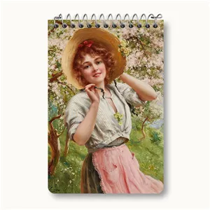 دفتر یادداشت خندالو طرح نقاشی بهار اثر امیلی ورنون