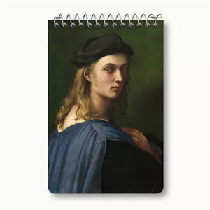 دفتر یادداشت خندالو طرح نقاشی بیندو آلتوویتی اثر رافائل