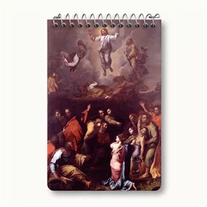 دفتر یادداشت خندالو طرح نقاشی تجلی اثر رافائل