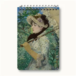 دفتر یادداشت خندالو طرح نقاشی بهار اثر ادوار مانه