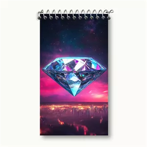 دفتر یادداشت خندالو طرح الماس