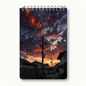 دفتر یادداشت خندالو طرح آسمان شهر