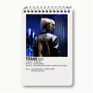 دفتر یادداشت خندالو طرح تیتان (Titane)