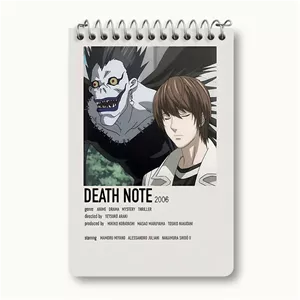 دفتر یادداشت خندالو طرح انیمه دفترچه مرگ (Death Note)