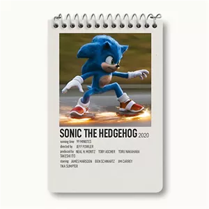دفتر یادداشت خندالو طرح سونیک (Sonic)