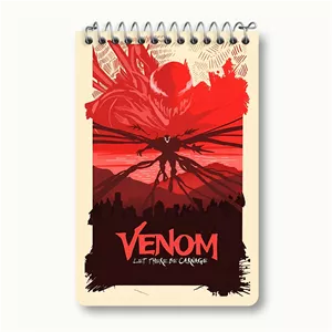 دفتر یادداشت خندالو طرح ونوم (Venom)