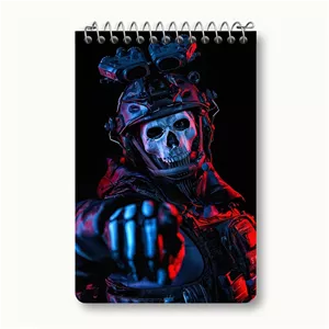 دفتر یادداشت خندالو طرح کال آف دیوتی (Call Of Duty)