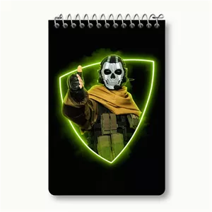 دفتر یادداشت خندالو طرح کال آف دیوتی (Call Of Duty)