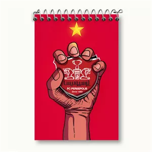 دفتر یادداشت خندالو طرح پرسپولیس