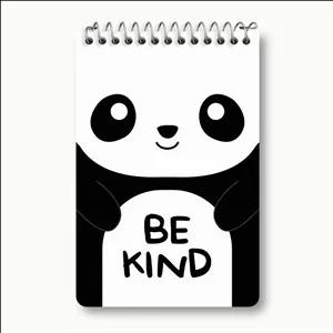 دفتر یادداشت خندالو طرح پاندا کیوت