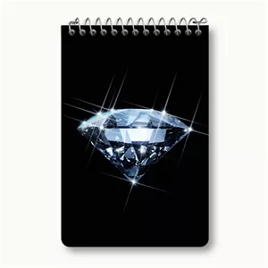 دفتر یادداشت خندالو طرح الماس