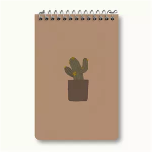 دفتر یادداشت خندالو طرح کاکتوس