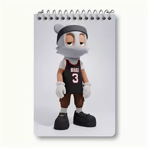 دفتر یادداشت خندالو طرح آدمک ماسک دار