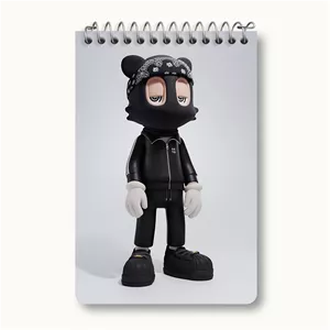 دفتر یادداشت خندالو طرح آدمک ماسک دار