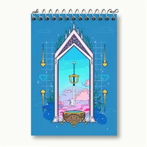 دفتر یادداشت خندالو طرح کلید جادویی