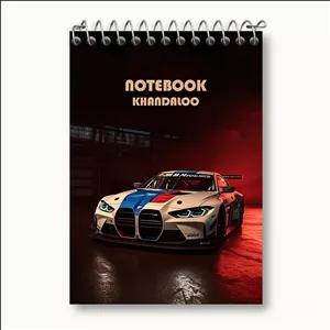 دفتر یادداشت خندالو طرح بی ام دبلیو (BMW M4)