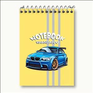 دفتر یادداشت خندالو طرح بی ام دبلیو (BMW)