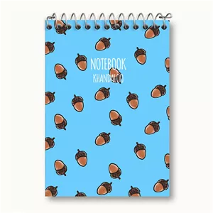 دفتر یادداشت خندالو طرح پترن بلوط