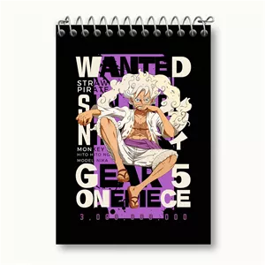 دفتر یادداشت خندالو طرح انیمه وان پیس (One Piece)