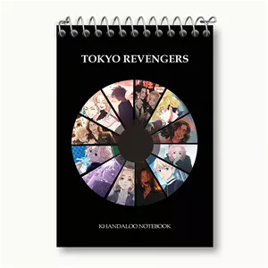 دفتر یادداشت خندالو طرح انیمه توکیو ریونجرز (Tokyo Revengers)