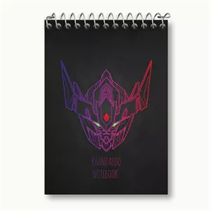دفتر یادداشت خندالو طرح روبات (Gundam Barbatos)