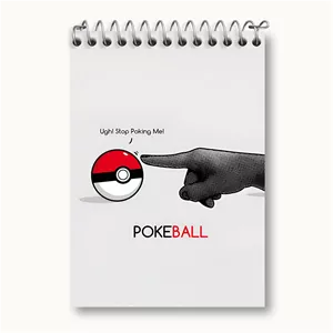 دفتر یادداشت خندالو طرح انیمه پوکمون (Pokemon)