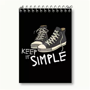دفتر یادداشت خندالو طرح Keep It Simple