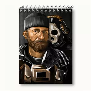 دفتر یادداشت خندالو طرح کال آف دیوتی (call Of Duty)
