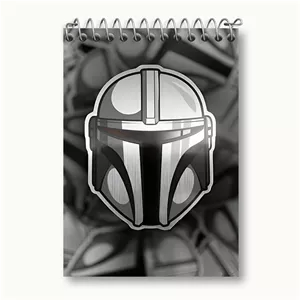 دفتر یادداشت خندالو طرح ماندالوریان (The Mandalorian)