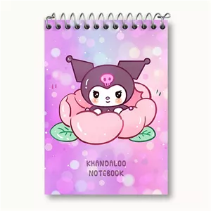 دفتر یادداشت خندالو طرح کرومی (Kuromi)