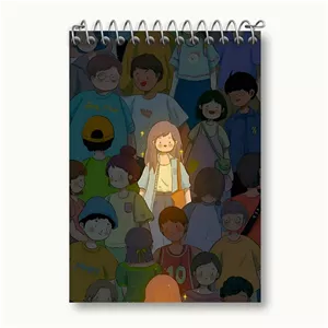 دفتر یادداشت خندالو طرح دخترانه فانتزی
