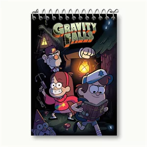 دفتر یادداشت خندالو طرح آبشار جاذبه (Gravity Falls)