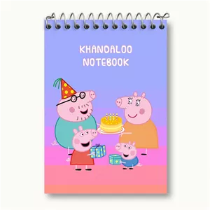 دفتر یادداشت خندالو طرح انیمیشن پپا پیگ (Peppa Pig)