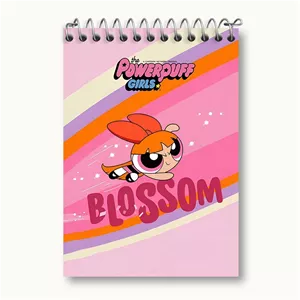 دفتر یادداشت خندالو طرح (The Powerpuff Girls) پاورپاف گرلز