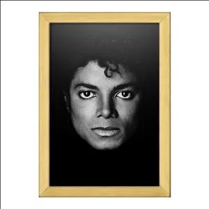 تابلو خندالو طرح مایکل جکسون Michael Jackson فریم طلایی