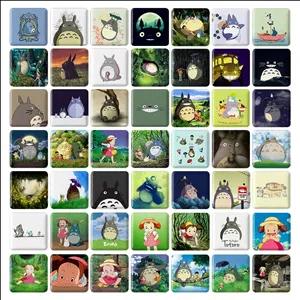 پیکسل مربعی خندالو طرح انیمه توتورو Totoro