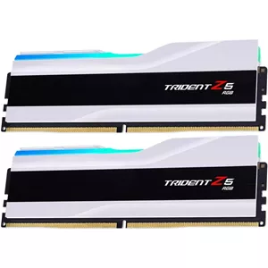 رم کامپیوتر جی اسکیل دو کاناله G.Skill Trident Z5 RGB 64GB 6000MHz Cl30 White Xmp