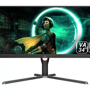 مانیتور 34 اینچ گیمینگ ای او سی مدل AOC U34G3XM