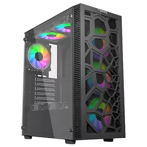 کیس کامپیوتر تویستد مایندز مدل Twisted Minds 03 Spider Black