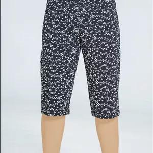 شلوارک زنانه چاپدار مشکی