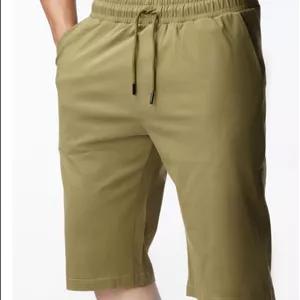 شلوارک مردانه تا پایین زانو رنگی ساده