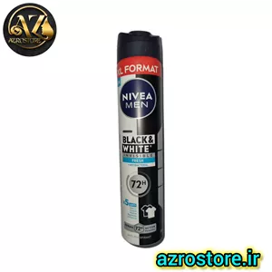 اسپری مردانه نیوا Black & White Fresh حجم ۲۰۰ میل