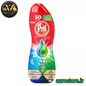 ژل ماشین ظرفشویی اتریشی دو فاز پریل 50 بار شستشو 900 میل
