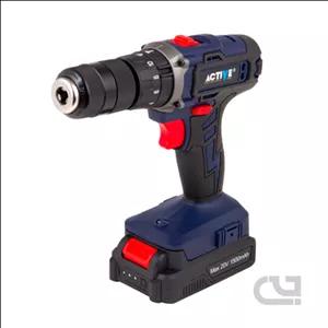 دریل پیچگوشتی شارژی چکشی 20 ولت (2 باتری) اکتیو مدل AC-3520i