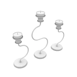 دانلود آبجکت تری‌دی‌مکس شمع مدل Candlestick-8